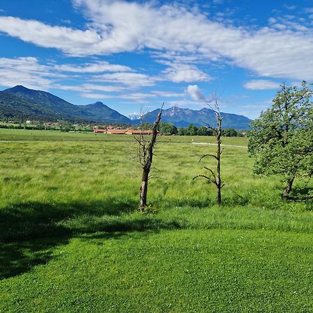 Apartmán Bergeblick Bichl An Der Ludlmuehle Exteriér fotografie