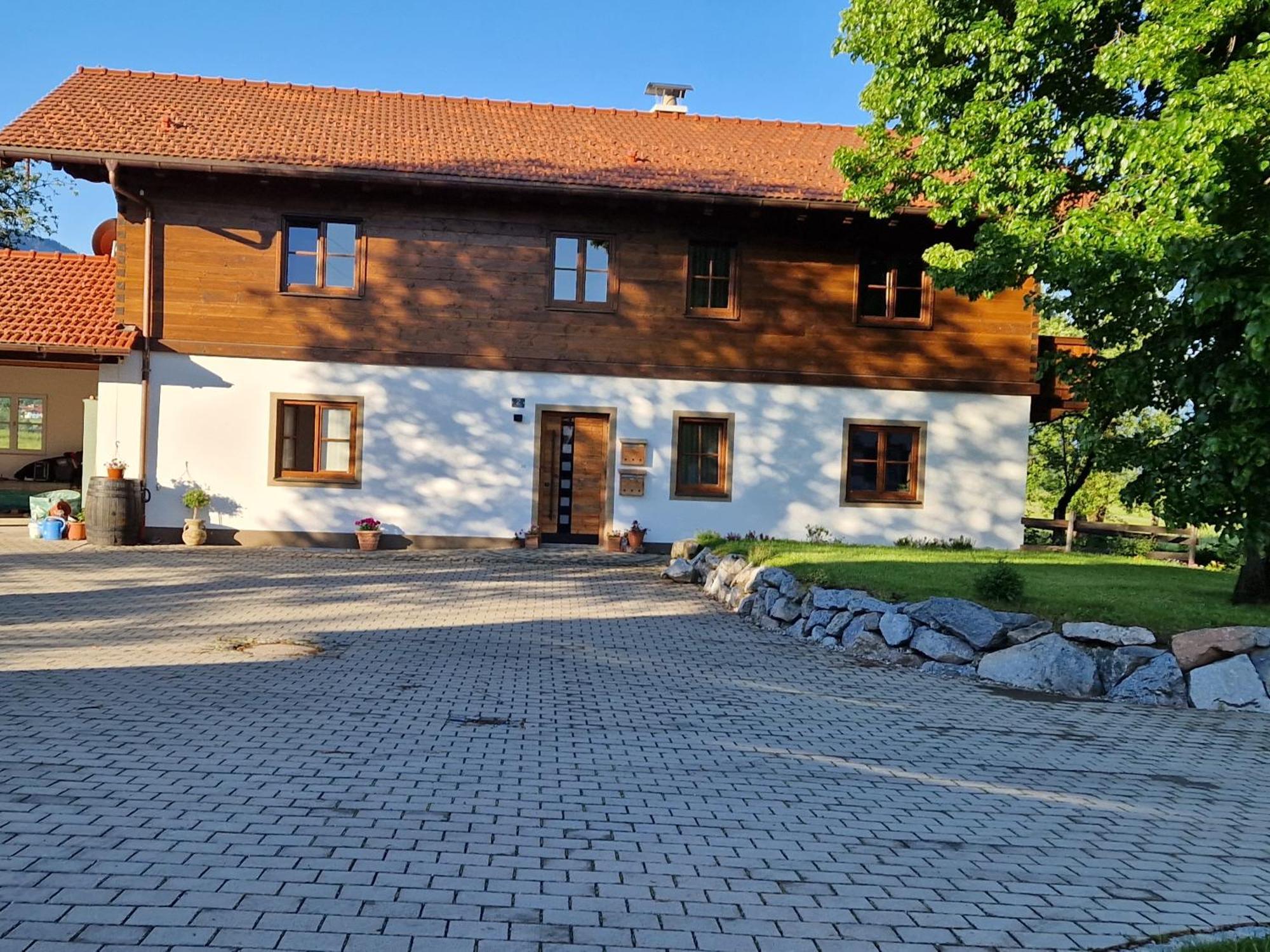 Apartmán Bergeblick Bichl An Der Ludlmuehle Exteriér fotografie