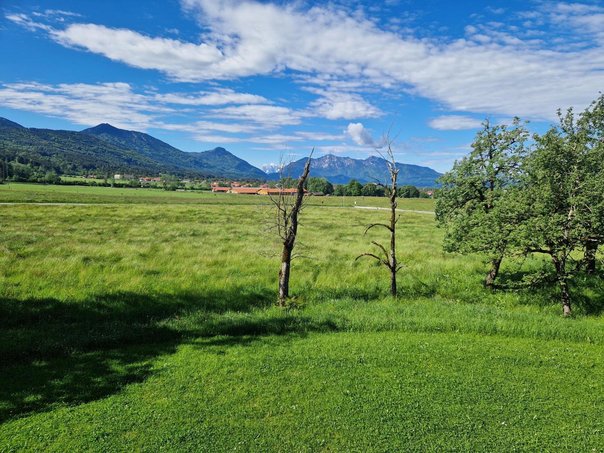 Apartmán Bergeblick Bichl An Der Ludlmuehle Exteriér fotografie